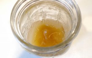 jar of crystallized honey